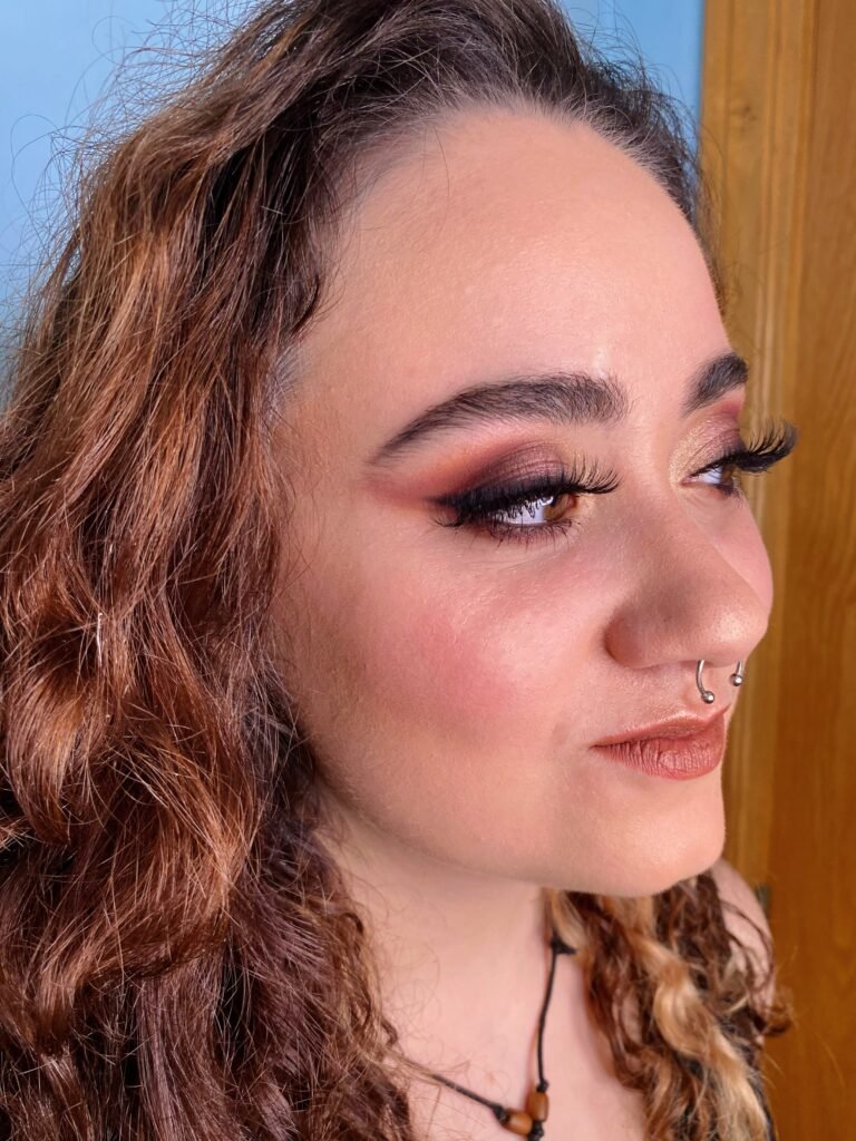 Pestañas postizas para maquillaje de noche, maquillaje bold