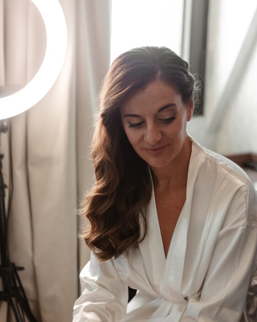 Preparativos maquillaje de novia natural